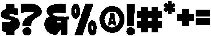 Mokela Regular otf (400) Font OTHER CHARS