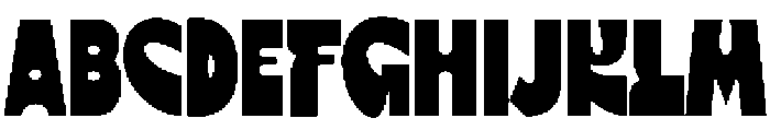 Mokela Regular otf (400) Font UPPERCASE