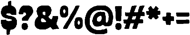 Mokomo otf (400) Font OTHER CHARS