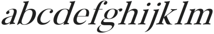 Molagane-RegularItalic otf (400) Font LOWERCASE