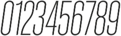 Molde Compressed-Light Italic otf (300) Font OTHER CHARS