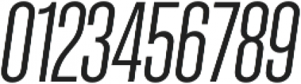 Molde Compressed-Medium Italic otf (500) Font OTHER CHARS