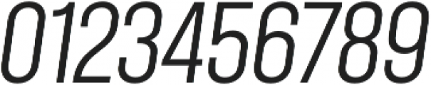 Molde Condensed-Regular Italic otf (400) Font OTHER CHARS