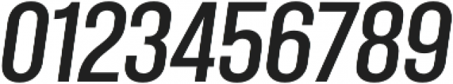 Molde Condensed-Semibold Italic otf (600) Font OTHER CHARS