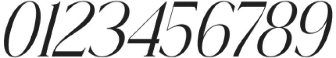 Molerta Italic otf (400) Font OTHER CHARS