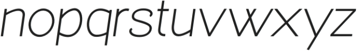 Molga Italic otf (400) Font LOWERCASE