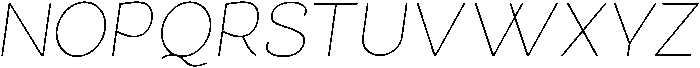 Molga Light Italic ttf (300) Font UPPERCASE