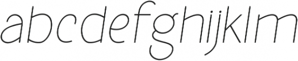 Molga Light Italic ttf (300) Font LOWERCASE