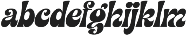 Molger Italic otf (400) Font LOWERCASE