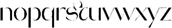 Molgeth otf (400) Font LOWERCASE