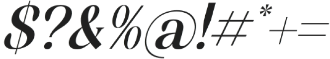 Molgiant Belliontera Italic otf (400) Font OTHER CHARS