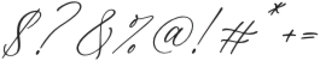 Molgiant Belliontera Script Italic otf (400) Font OTHER CHARS
