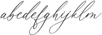 Molgiant Belliontera Script Italic otf (400) Font LOWERCASE