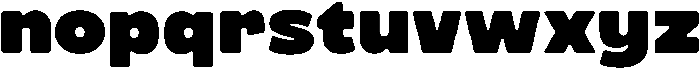 Molia Black otf (900) Font LOWERCASE