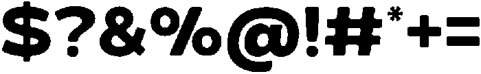 Molia Bold otf (700) Font OTHER CHARS