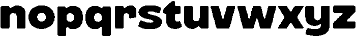 Molia Bold otf (700) Font LOWERCASE
