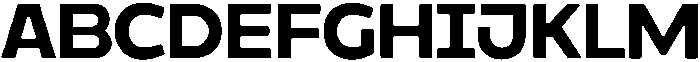 Molia Medium otf (500) Font UPPERCASE