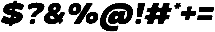 Molia Oblique Black otf (900) Font OTHER CHARS