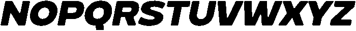 Molia Oblique Bold otf (700) Font UPPERCASE