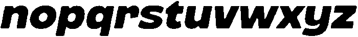 Molia Oblique Bold otf (700) Font LOWERCASE