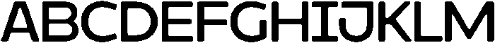 Molia Regular otf (400) Font UPPERCASE