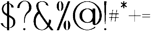 Molina Regular otf (400) Font OTHER CHARS