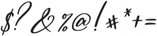 Moline Italic otf (400) Font OTHER CHARS