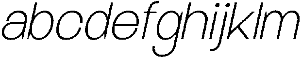 Molisans Extra Light Slanted otf (200) FONT
