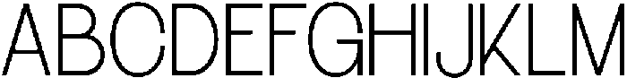 Molisans Extra Light otf (200) Font UPPERCASE