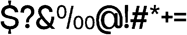 Molisans Medium otf (500) Font OTHER CHARS