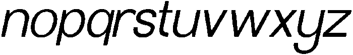 Molisans Slanted otf (400) Font LOWERCASE