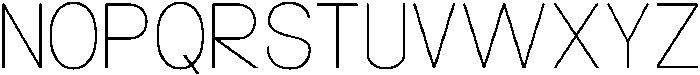Molisans Thin otf (100) Font UPPERCASE