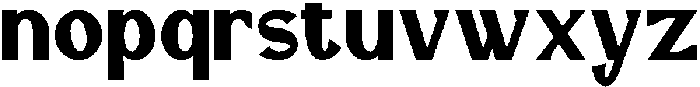 Molla Divina Bold otf (700) Font LOWERCASE