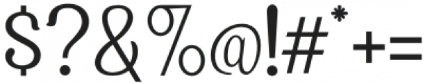 Mollas ExtraLight otf (200) Font OTHER CHARS