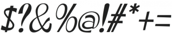 MollieRockyThin-Italic otf (100) Font OTHER CHARS
