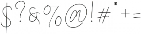 Mollitha-Monoline otf (400) Font OTHER CHARS