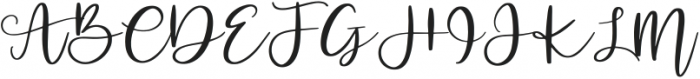 Mollusca Script otf (400) Font UPPERCASE