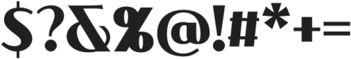 Molly Serif C Bold otf (700) Font OTHER CHARS