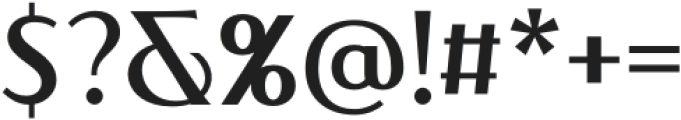 Molly Serif C Medium otf (500) Font OTHER CHARS