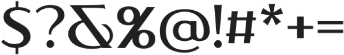 Molly Serif N Medium otf (500) Font OTHER CHARS