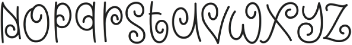 Mom's Plant otf (400) Font LOWERCASE