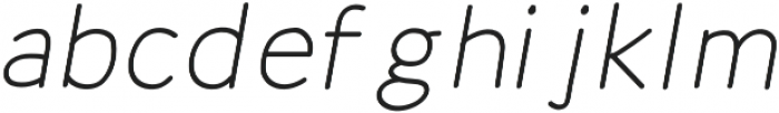 Mombasa-Regular Italic otf (400) Font LOWERCASE