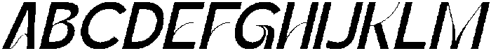 Momereturn Italic otf (400) Font UPPERCASE