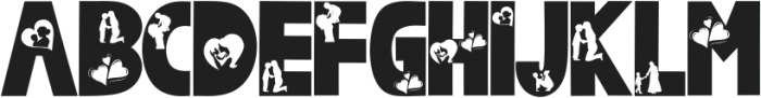 Mommy Cute ttf (400) Font UPPERCASE