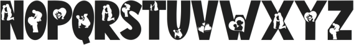 Mommy Cute ttf (400) Font UPPERCASE