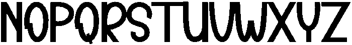 Mommy Regular otf (400) Font UPPERCASE