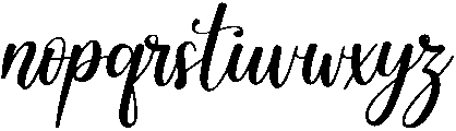 Mommy Regular otf (400) Font LOWERCASE