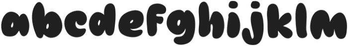 Momocat Regular otf (400) Font LOWERCASE