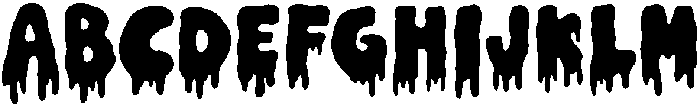 Momster Regular otf (400) Font UPPERCASE