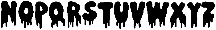 Momster Regular otf (400) Font LOWERCASE